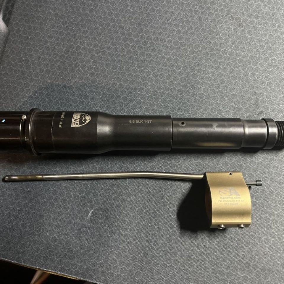 Image 1 - 8.6 Blackout 8” AR10 Barrel