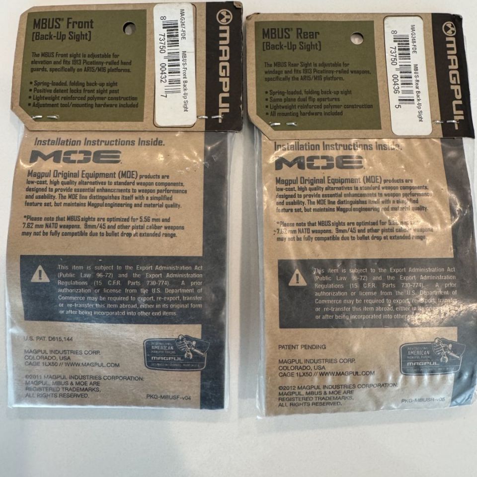 Image 2 - Magpul MBUS sights 