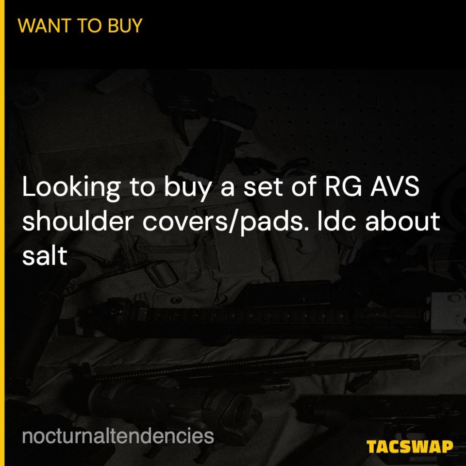 Image 1 - AVS shoulder pads RG