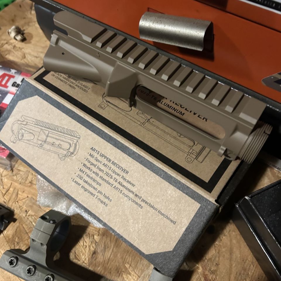 Image 1 - Aero FDE Upper Leupold Mount