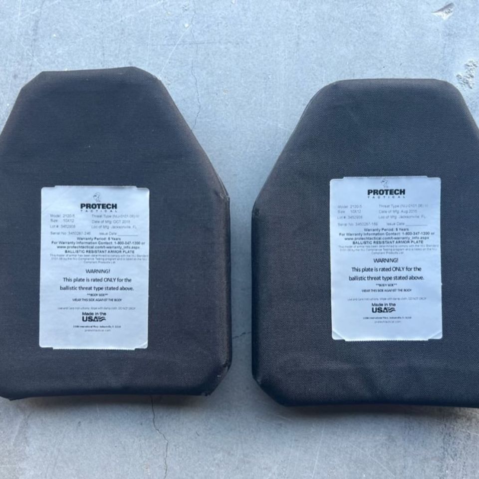 Image 1 - Protech Level 3+ armor plates