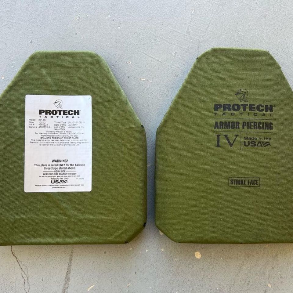 Image 1 - Protech level 4 armor plate 