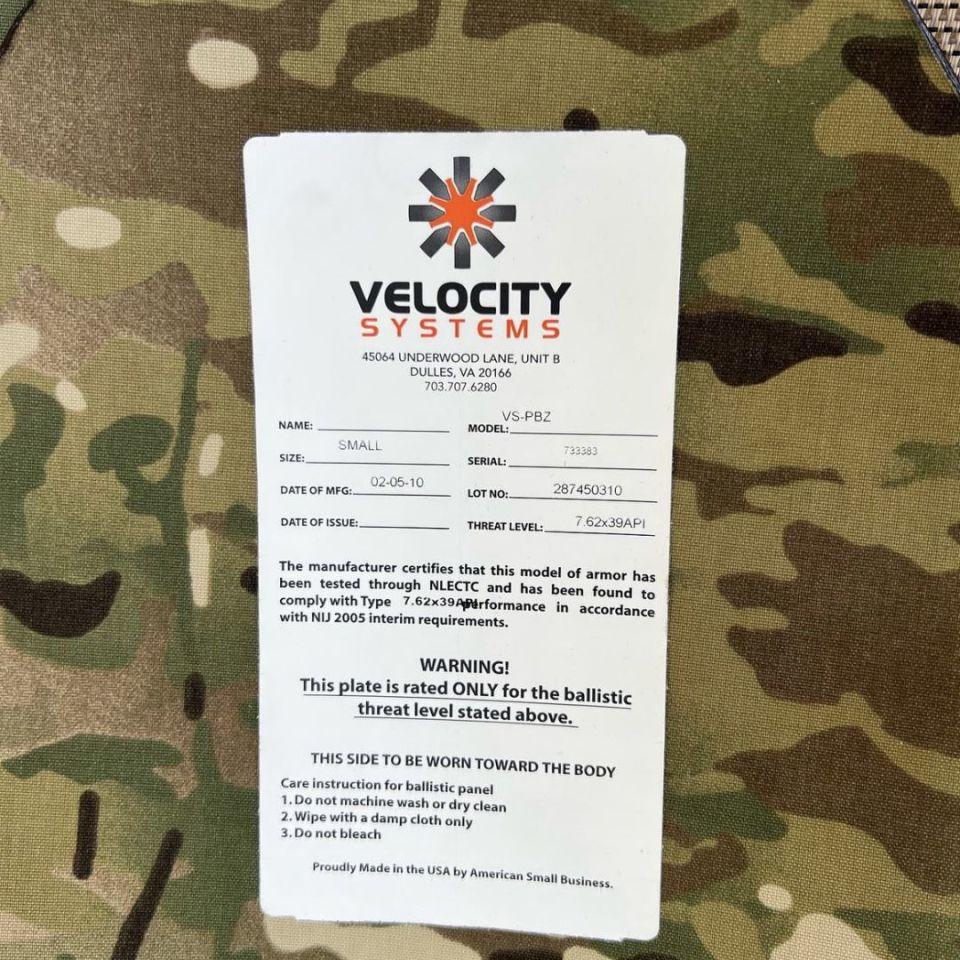 Image 2 - Velocity API-BZ small plates