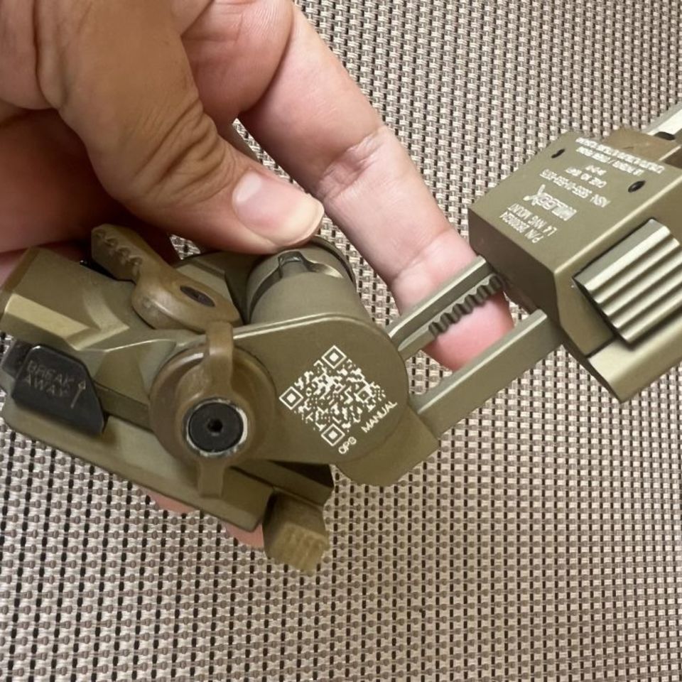 Image 2 - Wilcox G24 tan nvg arm