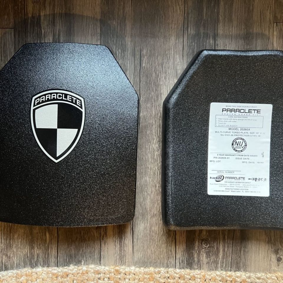 Image 1 - Paraclete 20260 Level 3+ plate NO TRADES