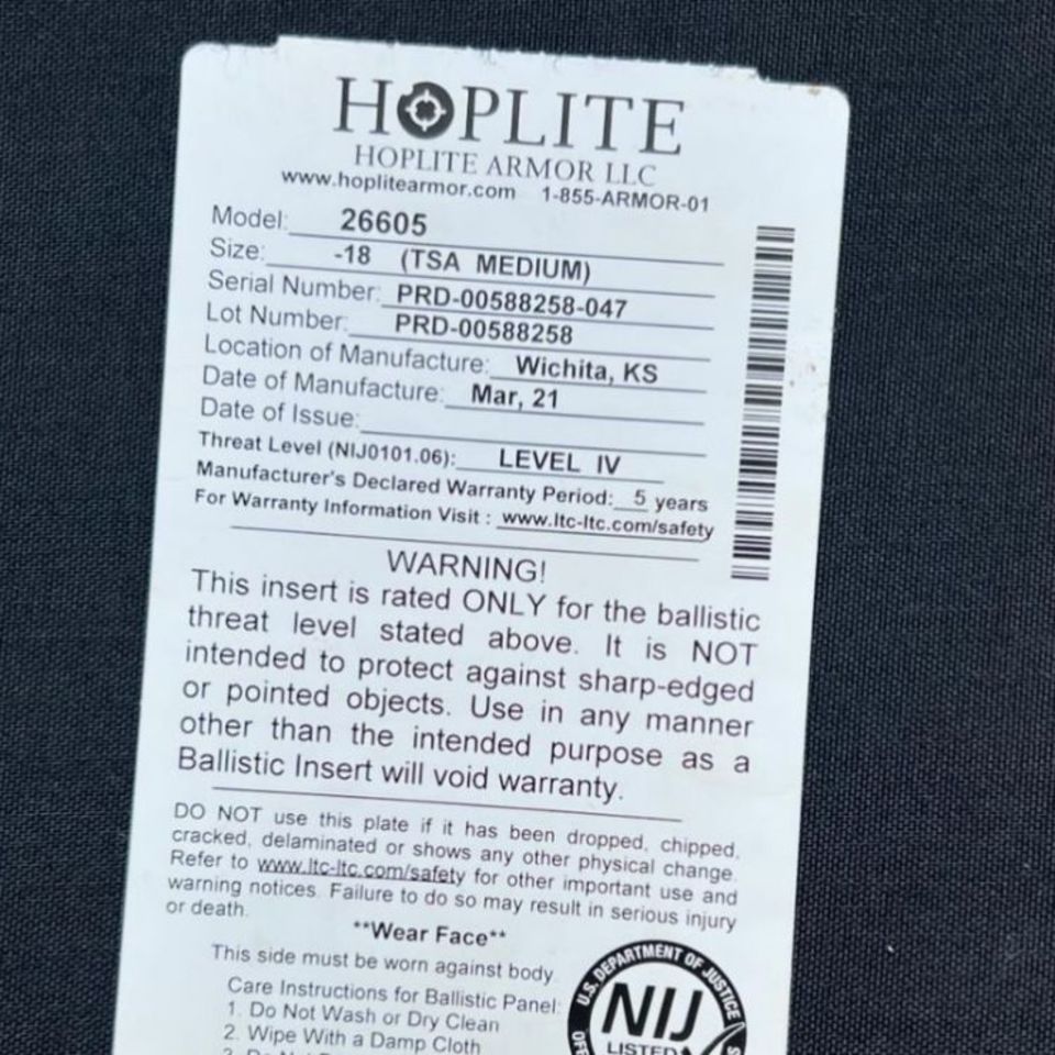 Image 2 - Hoplite 26605 level 4 medium 