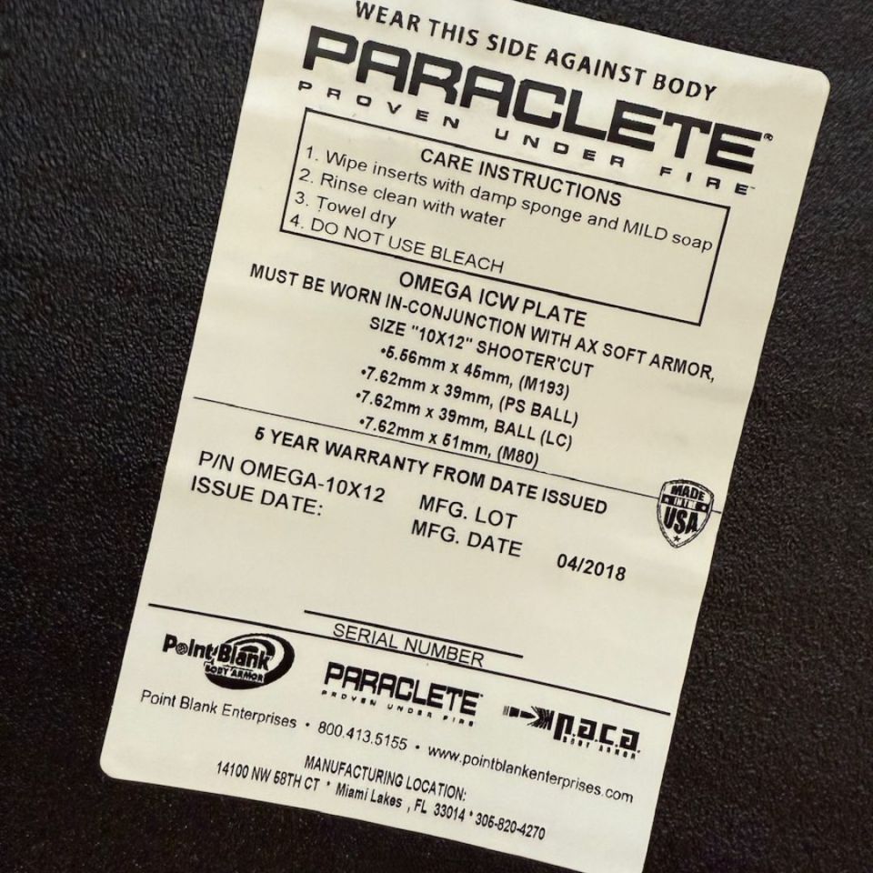 Image 2 - Paraclete 10x12 Omega Plates