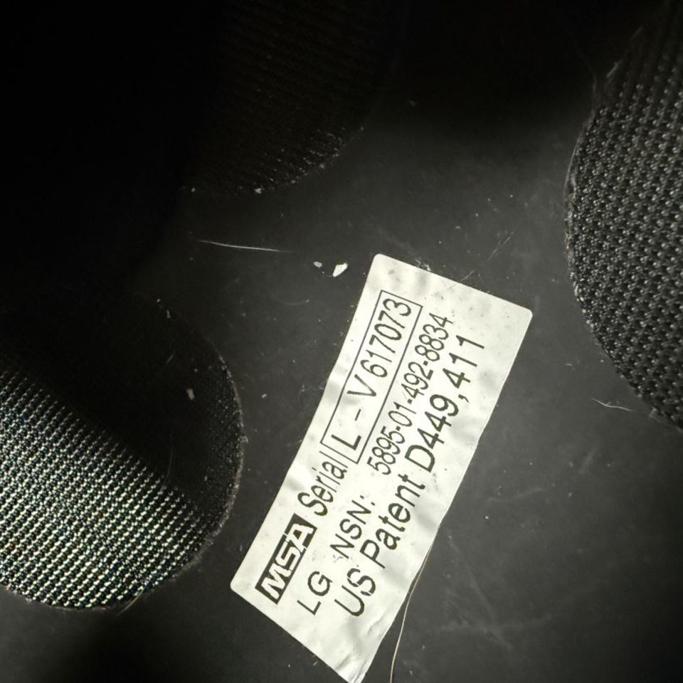 Image 4 - Rare MSA factory highcut 3A Large NO TRADES