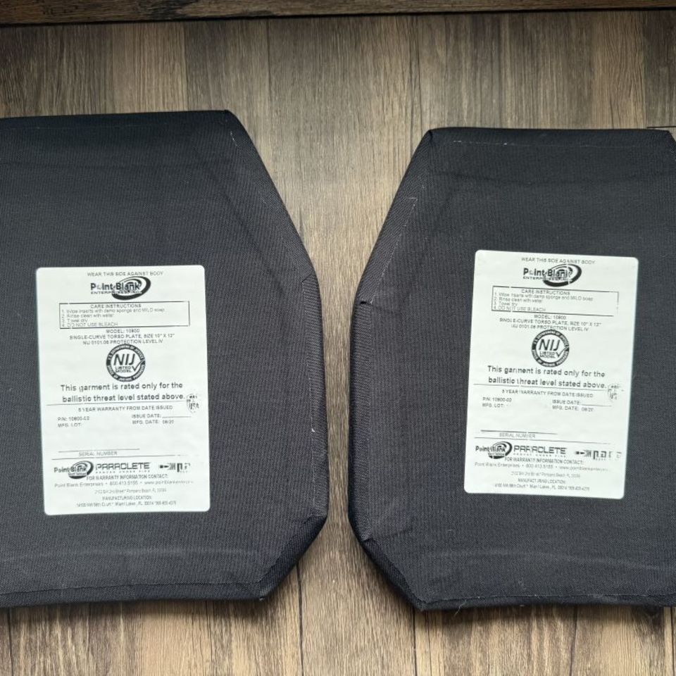 Image 1 - Pointblank level 4 plates