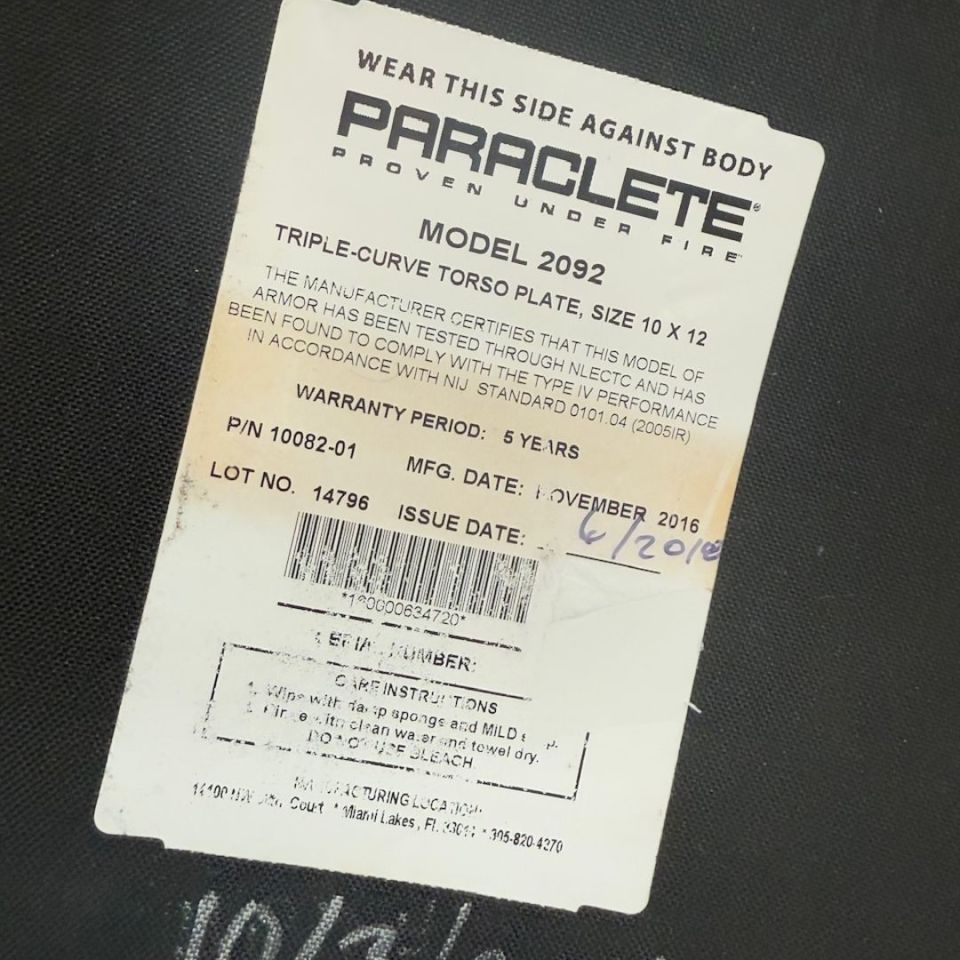 Image 2 - Paraclete 2092 level 4 plates