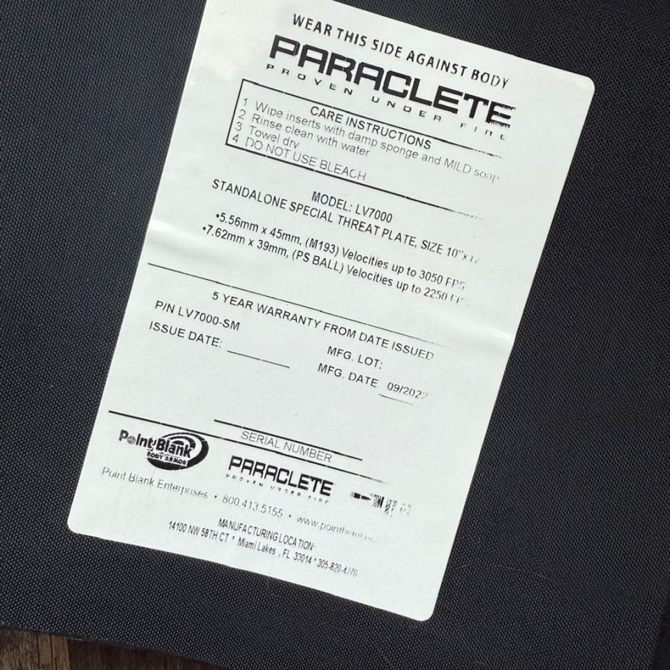 Image 3 - Paraclete LV7000 level 3 SMALL