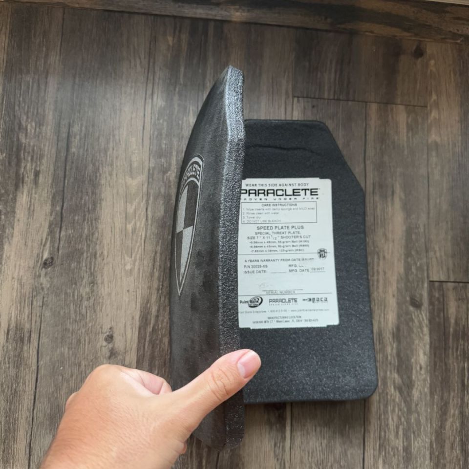 Image 3 - Paraclete Speed Plate 3+ XS 