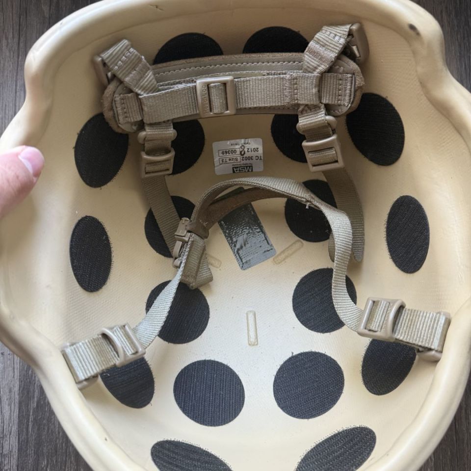 Image 3 - MSA TC-3002 Mid Cut helmet - L