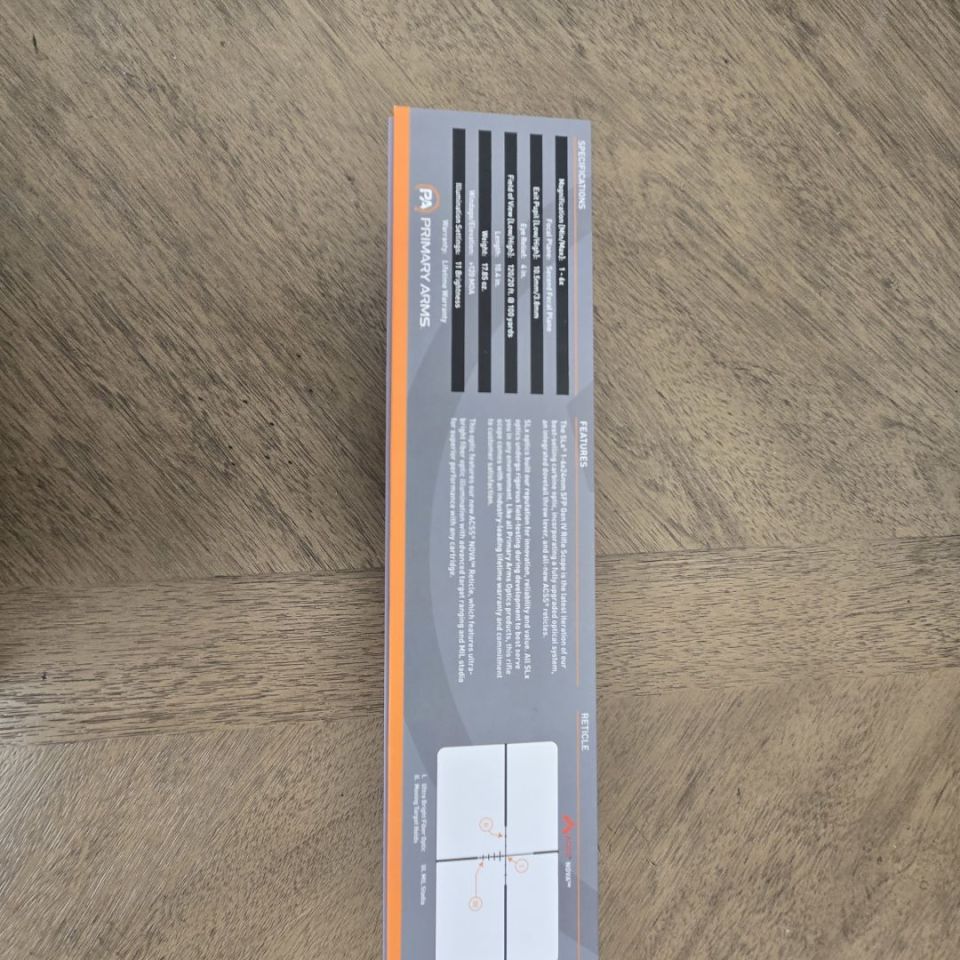 Image 3 - PA SLX SFP 1-6 Nova Reticle