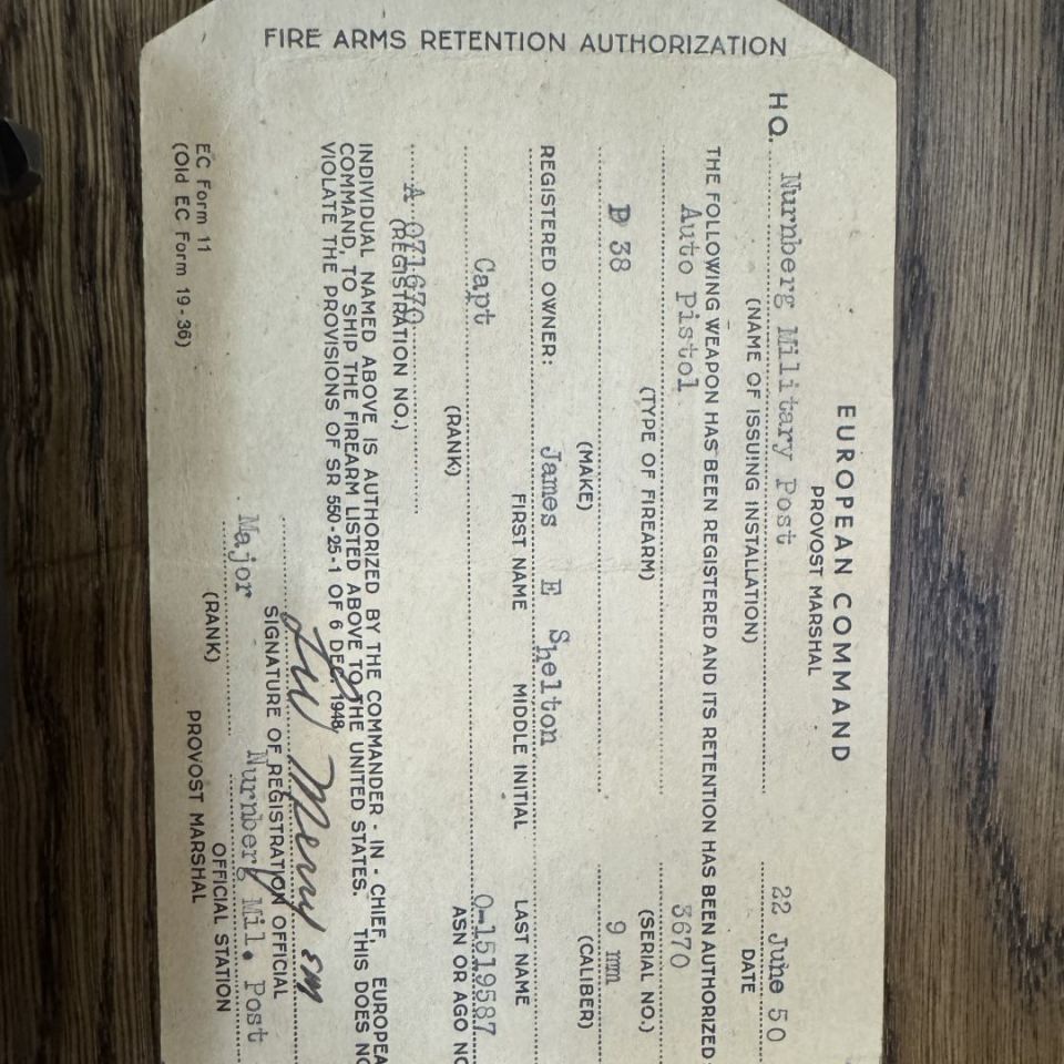 Image 5 - P38 spreewerks - with papers 