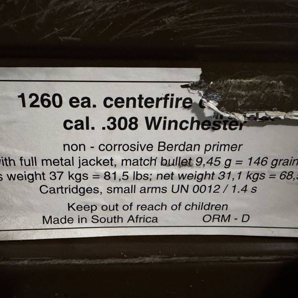 Image 3 - South African 7.62x51 NATO 