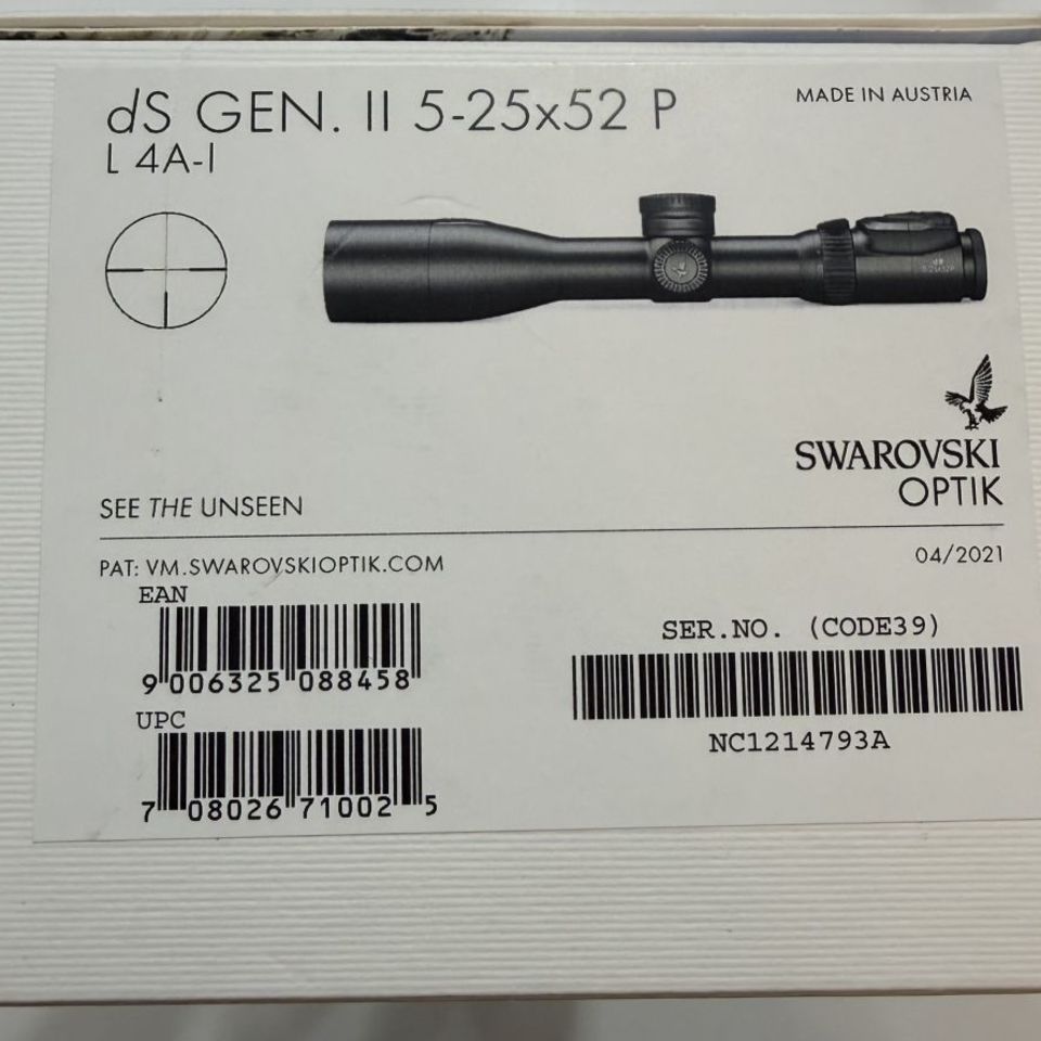 Image 5 - Swarovski dS Gen II 5-25x52P 