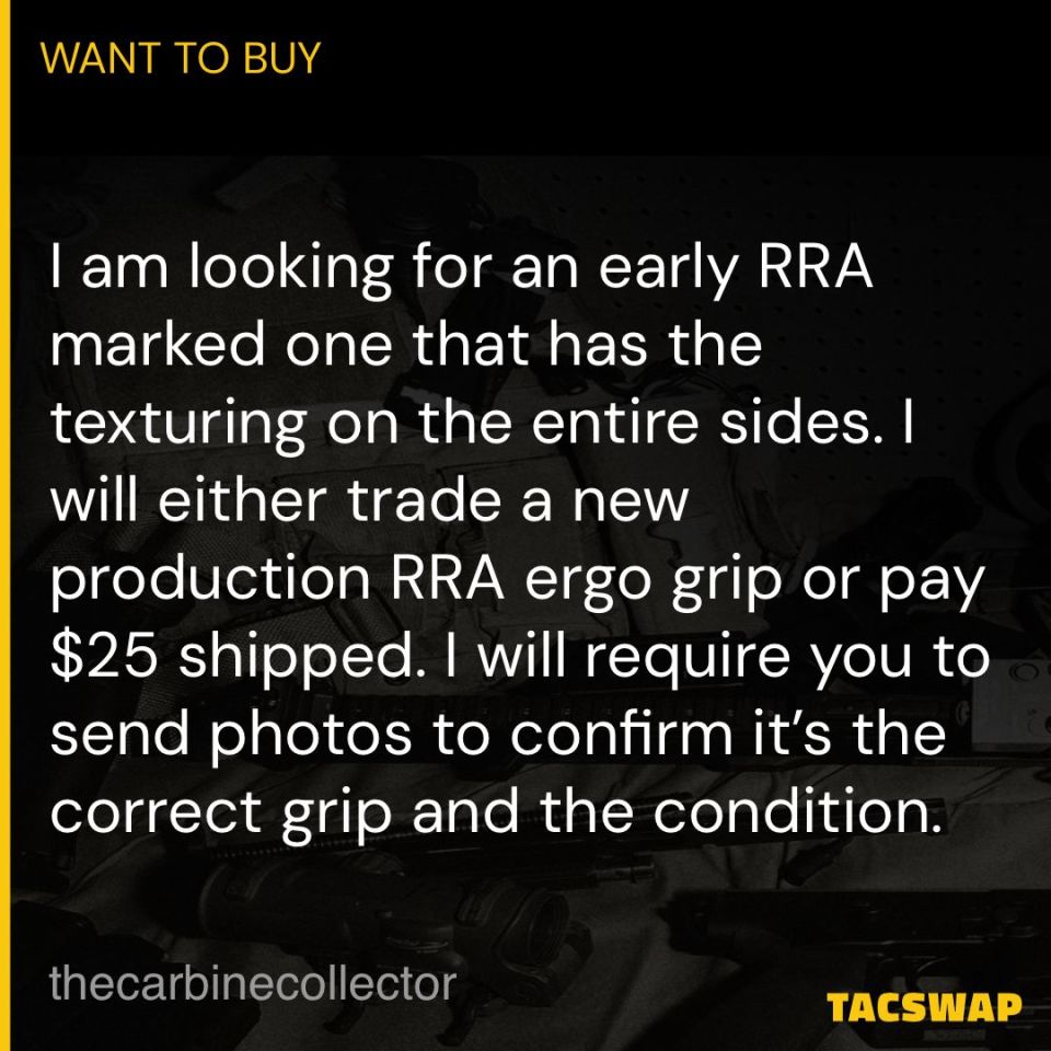 Image 1 - Early RockRiver Arms Ergo Grip