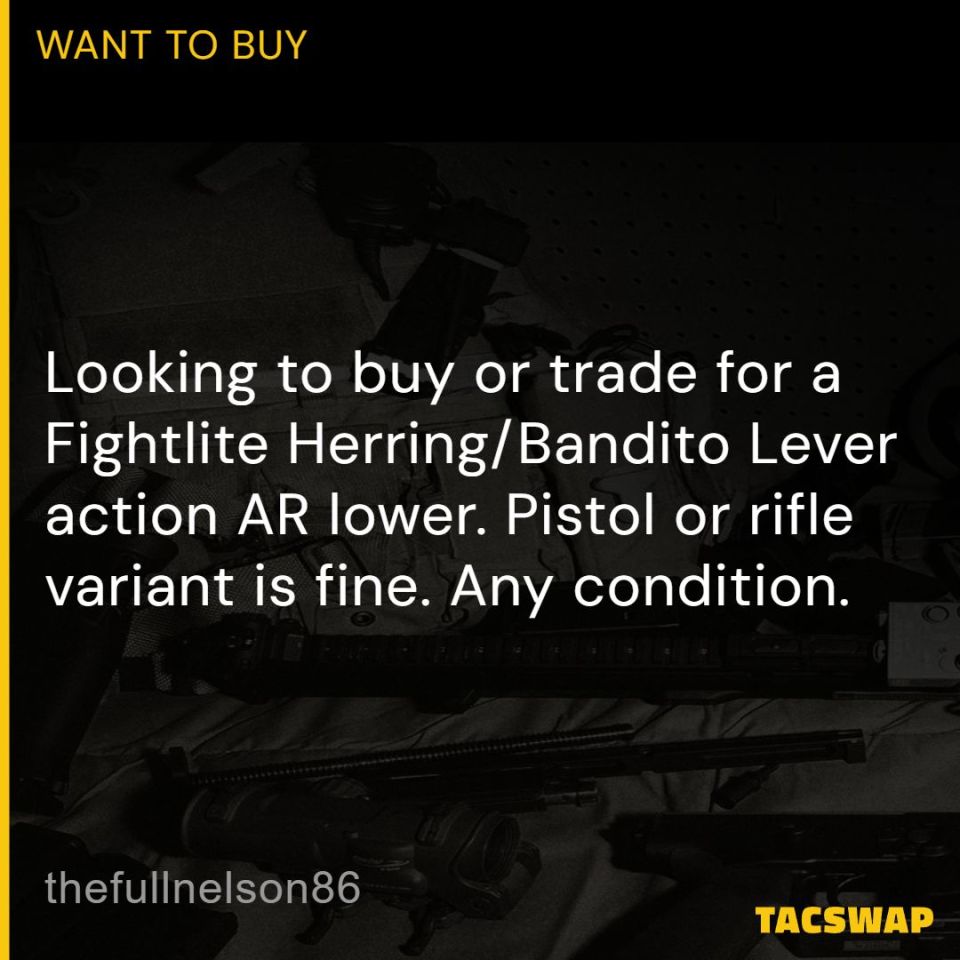 Image 1 - Fightlite Lever Action Lower