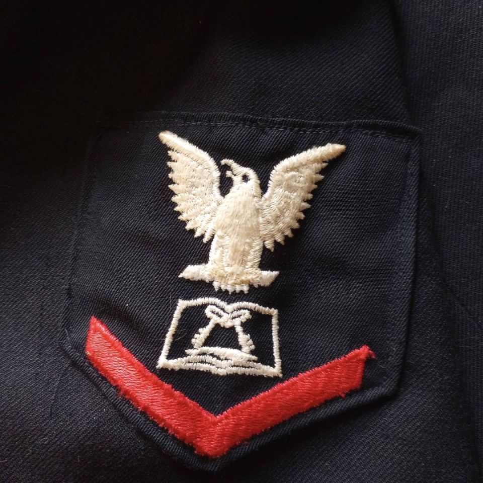 Image 3 - US Navy Winter Wool Coat 70s