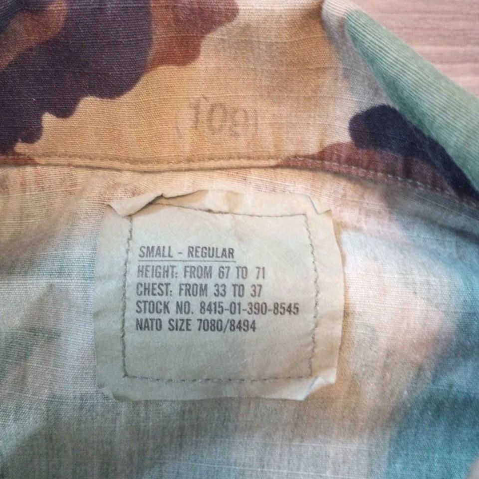 Image 3 - US M81 Woodland BDU Top Small