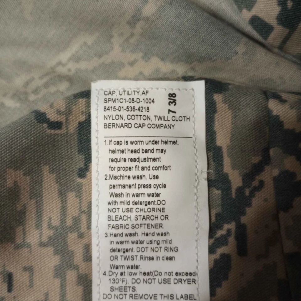 Image 4 - USAF Tiger Stripe Patrol Cap L