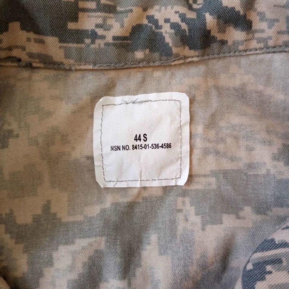 Image 4 - USAF Tiger Stripe Top 44S Med