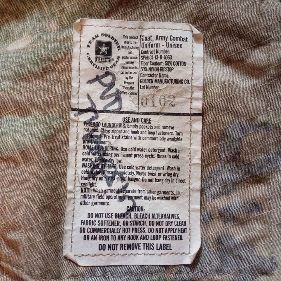 Image 4 -  XL Long US OCP ACU Top