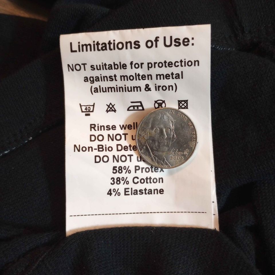 Image 5 - Brit Police Fireproof Thermals