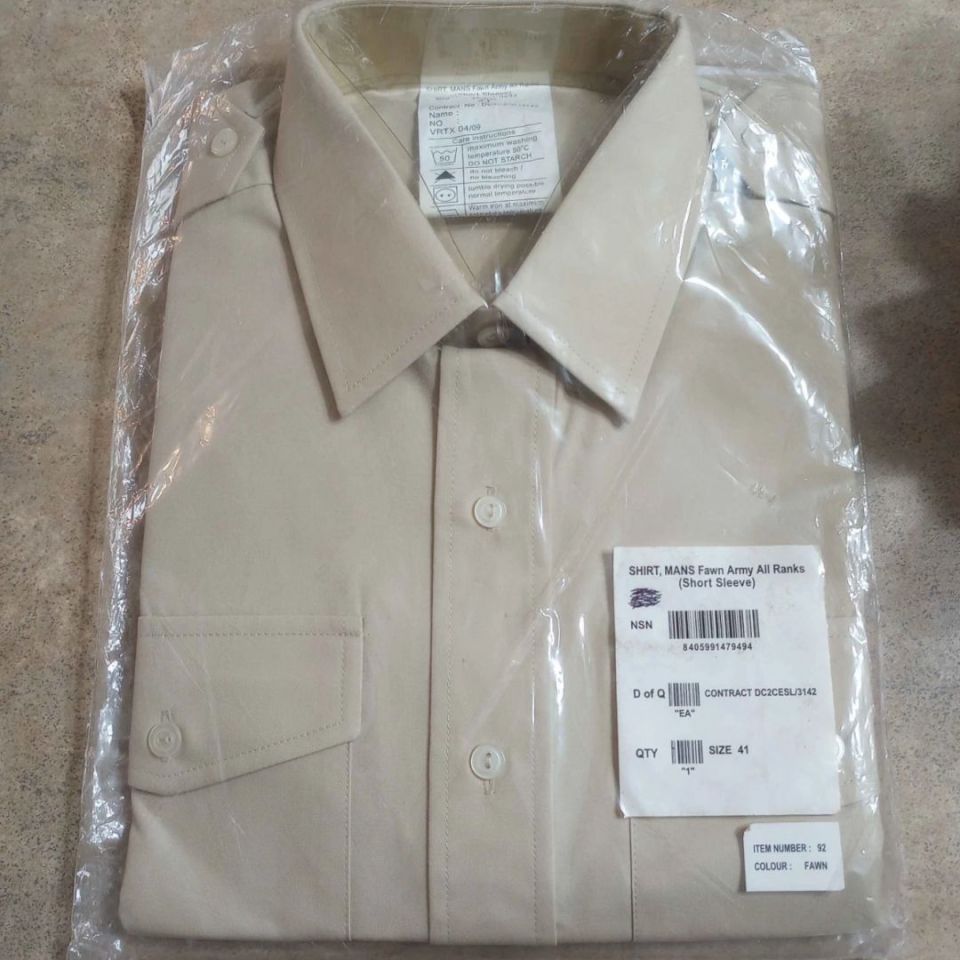Image 2 - British Army No 2 SS Shirt