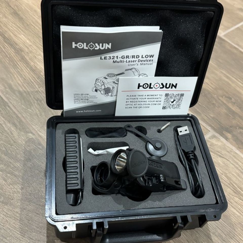 Image 1 - NIB Holosun LE321-GR w/ light