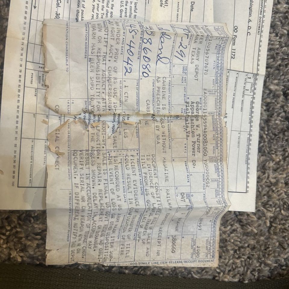 Image 5 - DCM/US ARMY INLAND M1 CARBINE