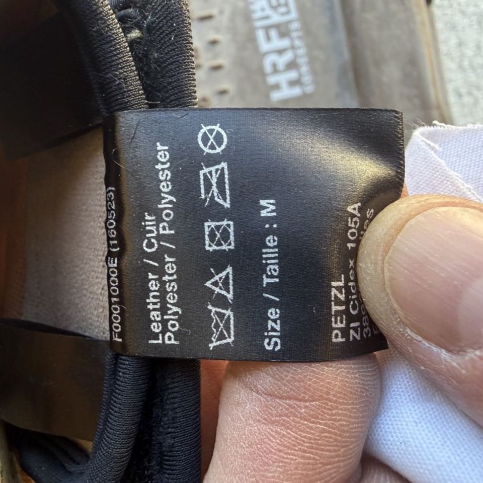 Image 3 - Petzl Belay Gloves Med