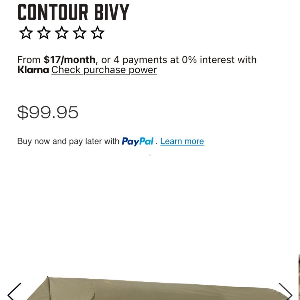 Image 4 - Contour Bivy