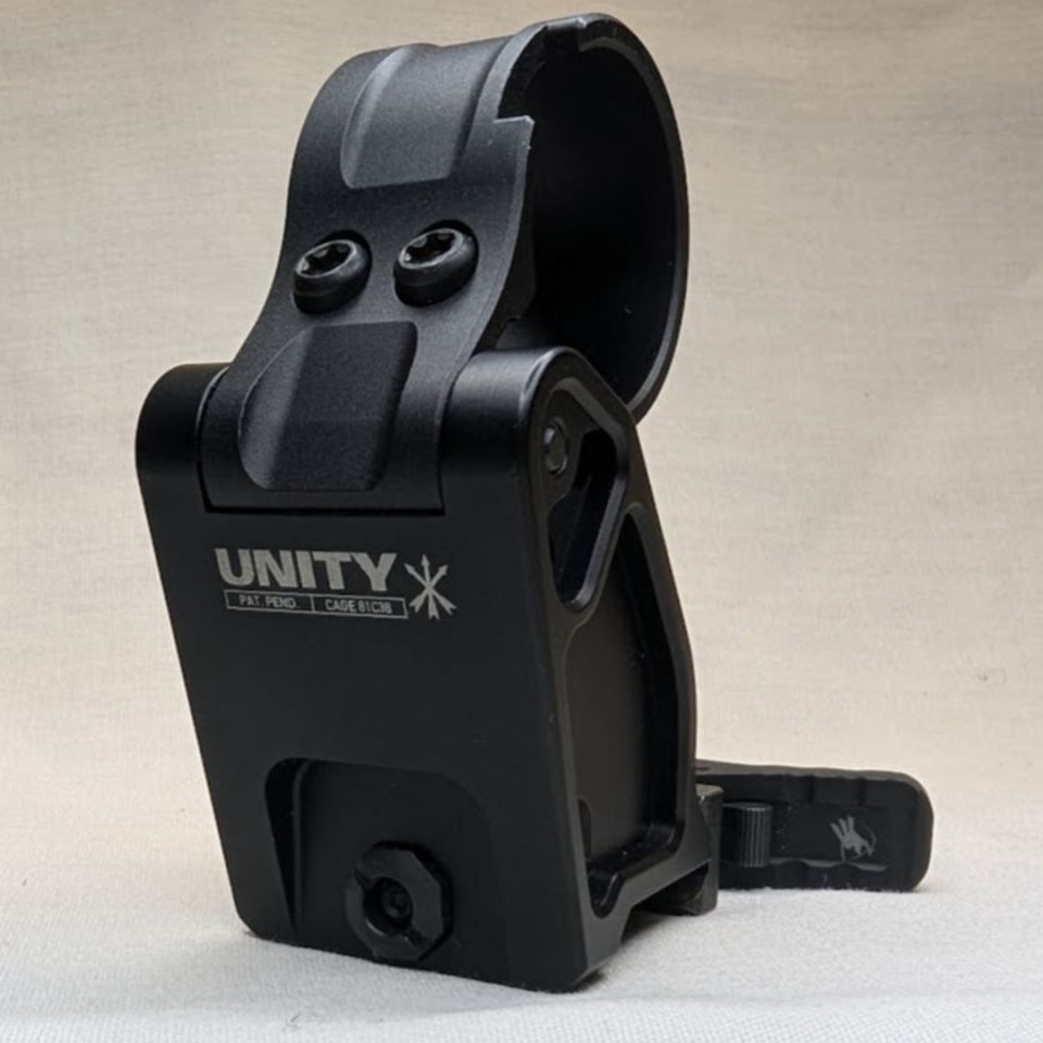 Image 1 - SOLD - Black Unity Tactical FTC 30mm magnifier mount (Fits: Aimpoint 3x-c, 3x-p, 3xMag1 others) 