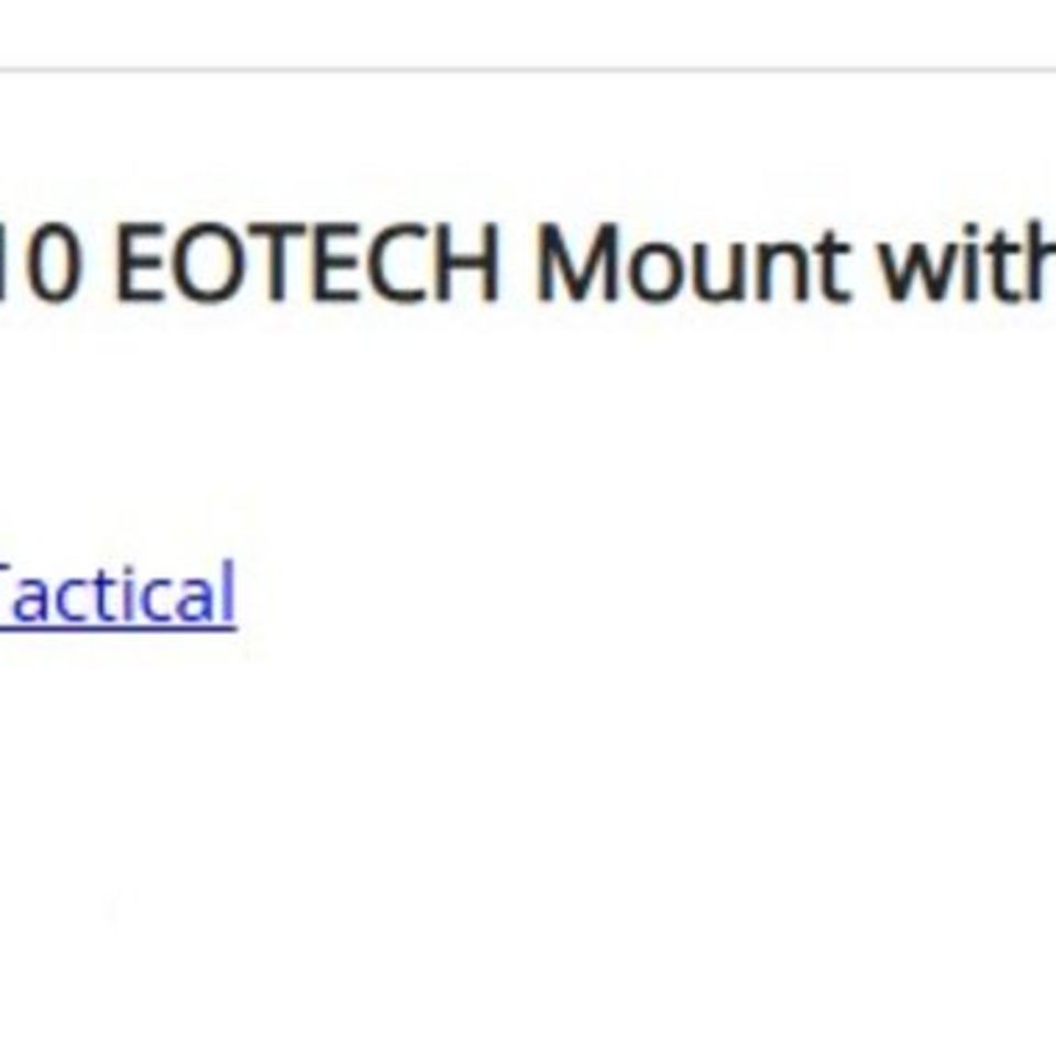 Image 5 - LaRue LT110 EOTECH Mount w/QD