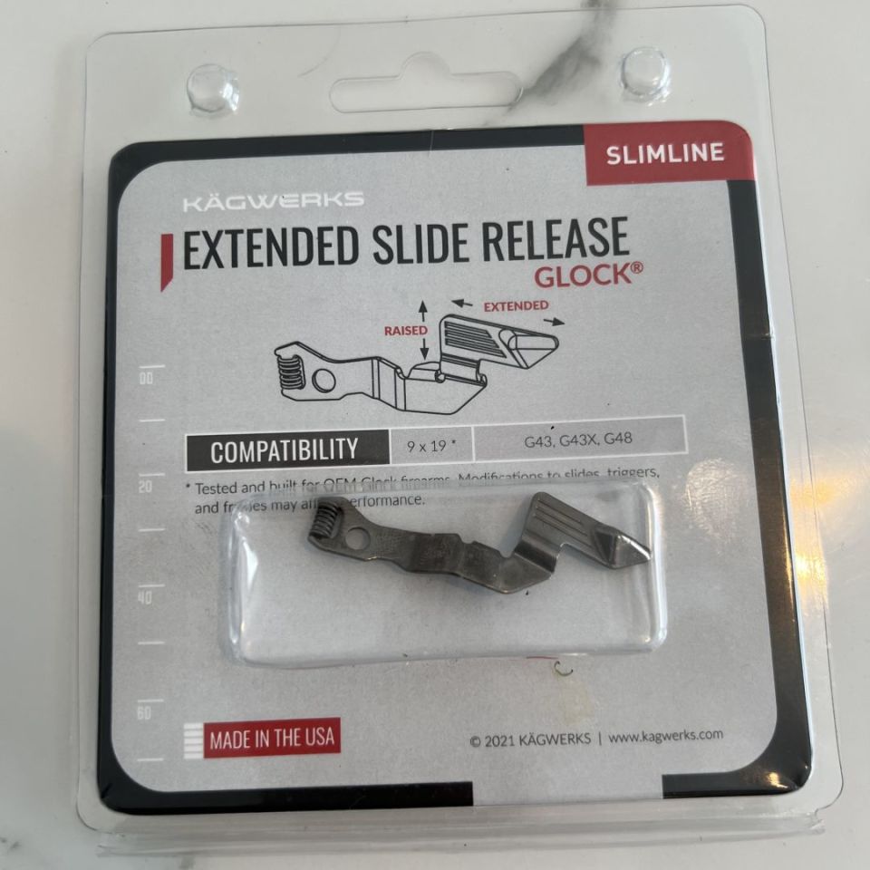Image 1 - KAGWERKS Glock slide release 