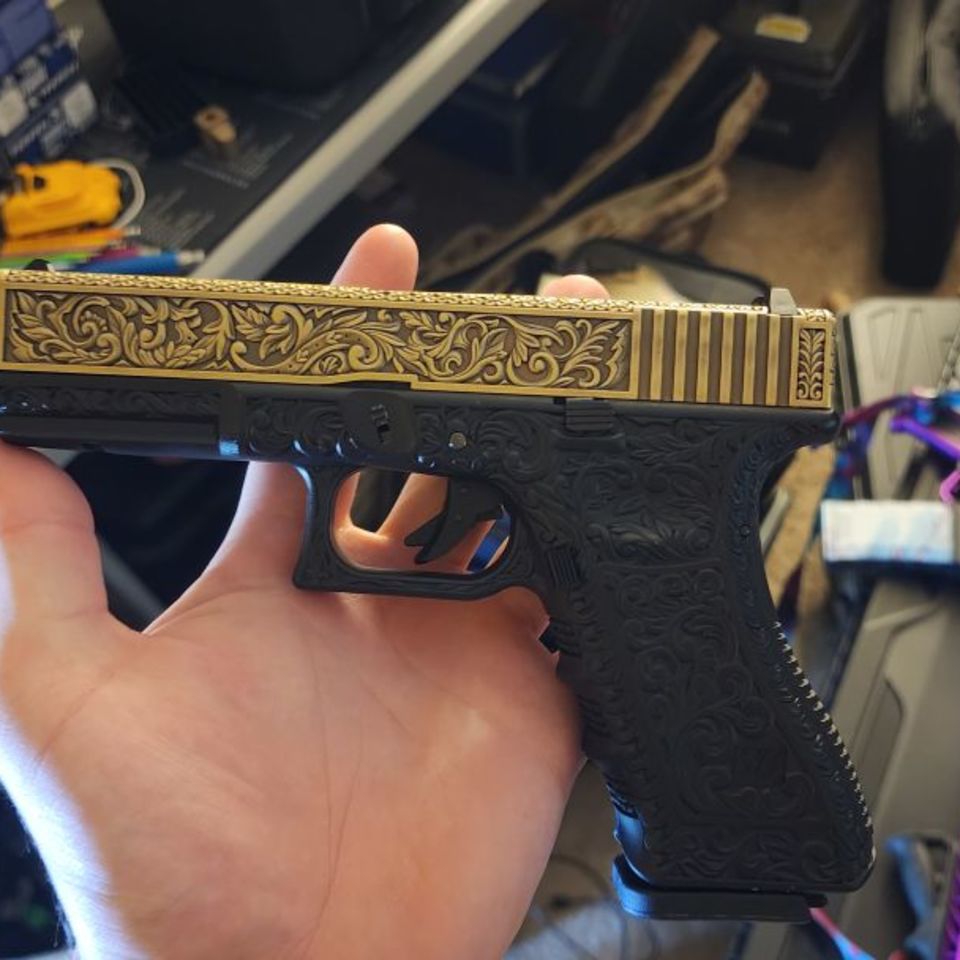 Image 2 - Series 1 engraved GBB airsoft 