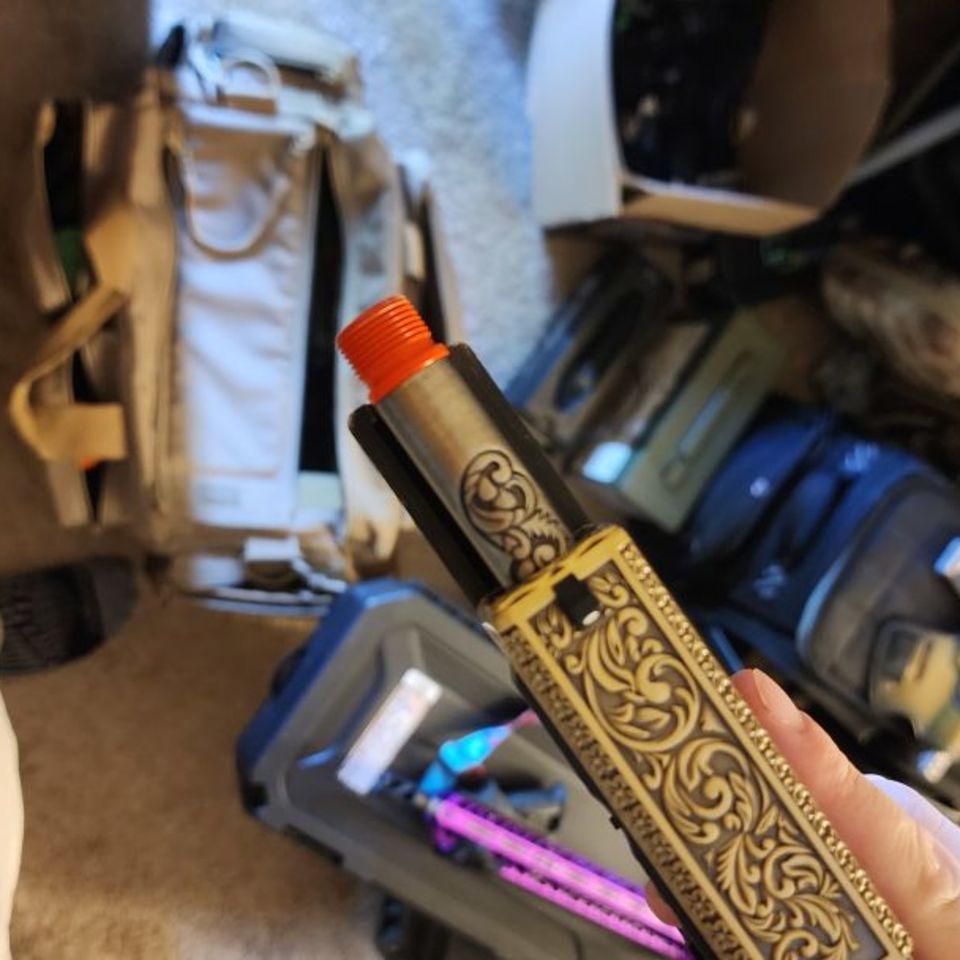 Image 4 - Series 1 engraved GBB airsoft 