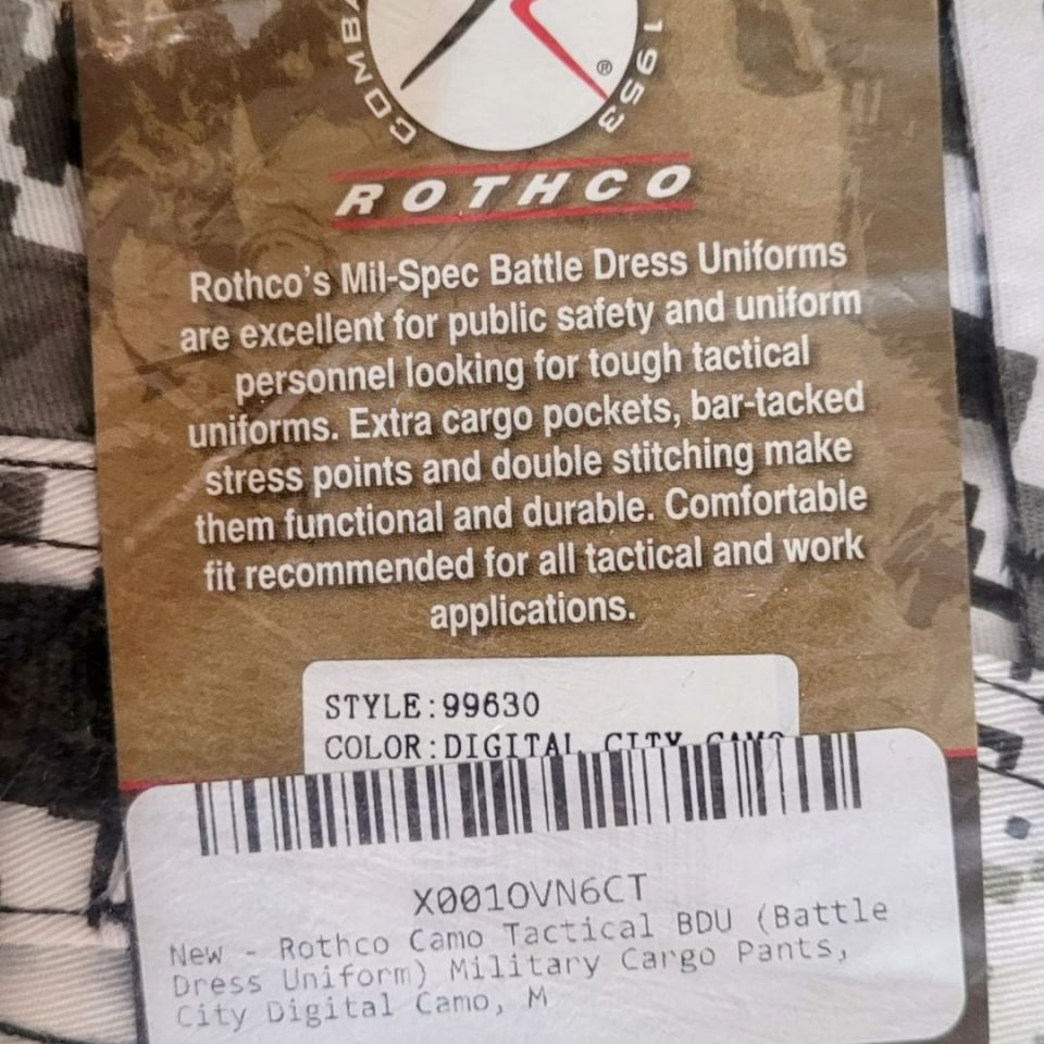 Image 4 - Rothco BDU Pants Sz: MR