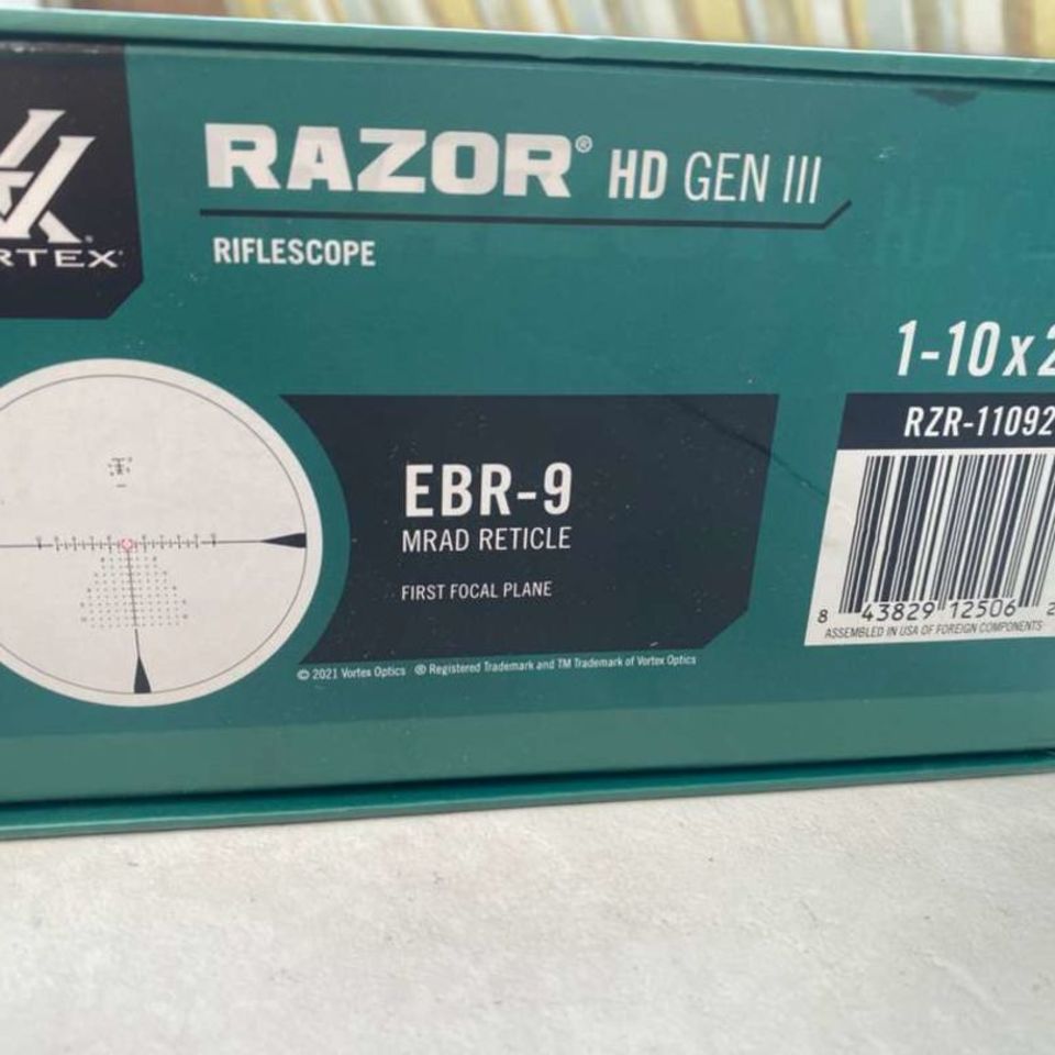 Image 4 - Vortex Razor Gen 3 1-10x MRAD