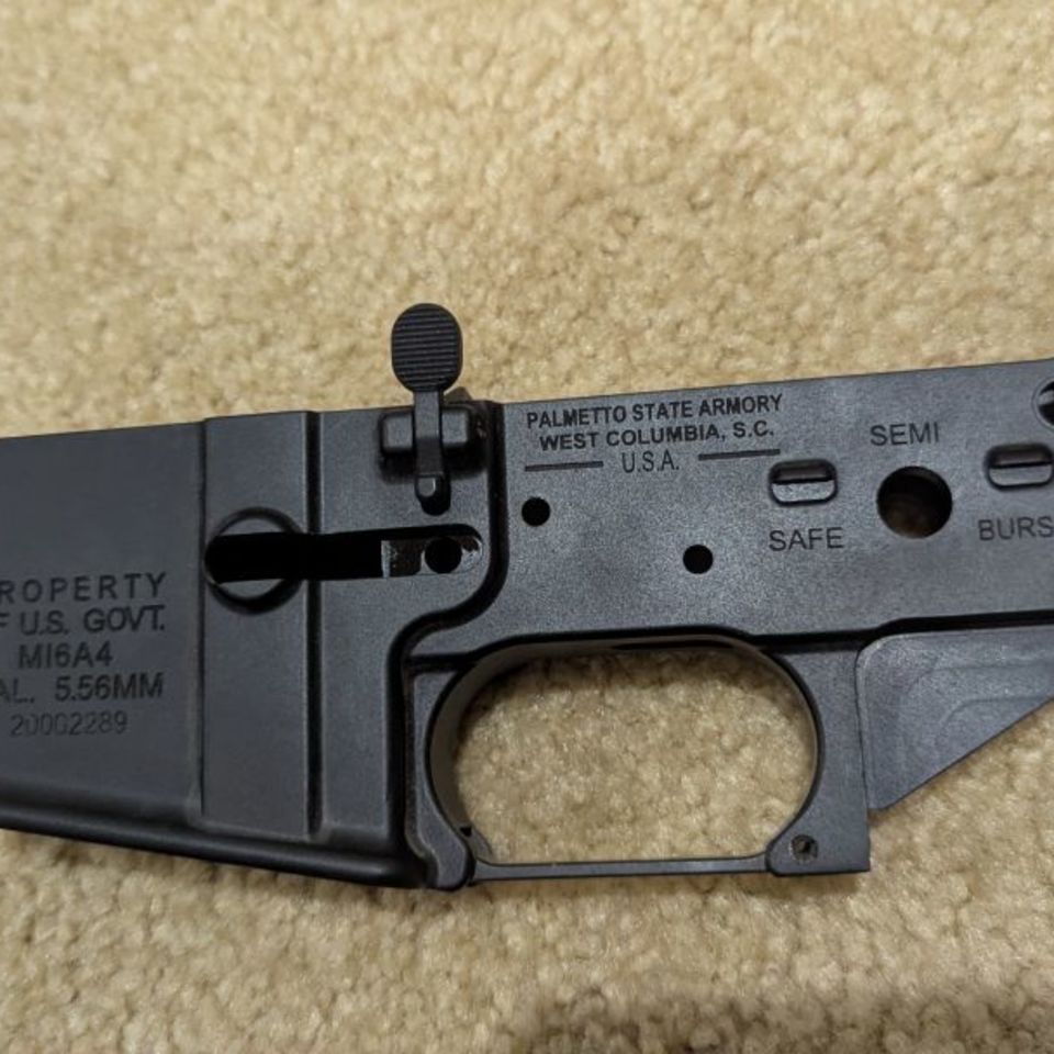 PSA M16A4 lower with uid label | Tacswap