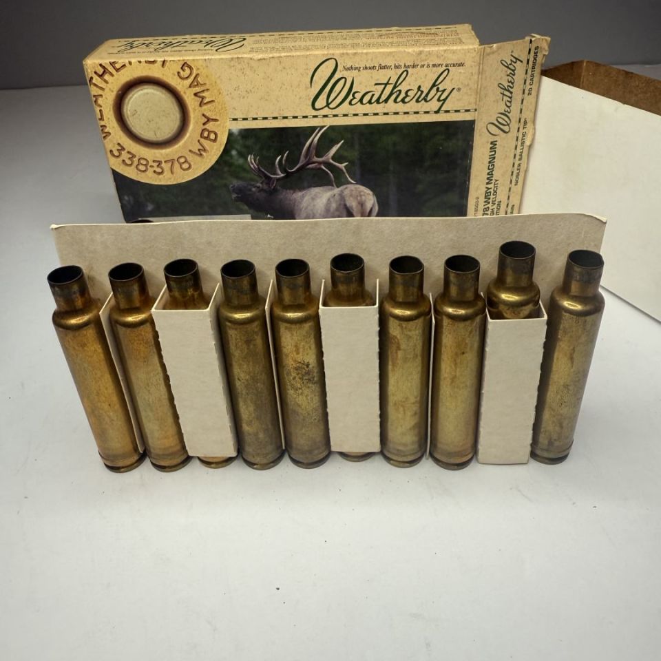 Image 2 - .338-378 Weatherby Mag. Brass