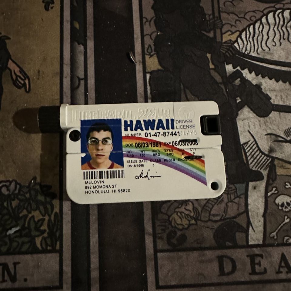 Image 1 - McLovin lifecard