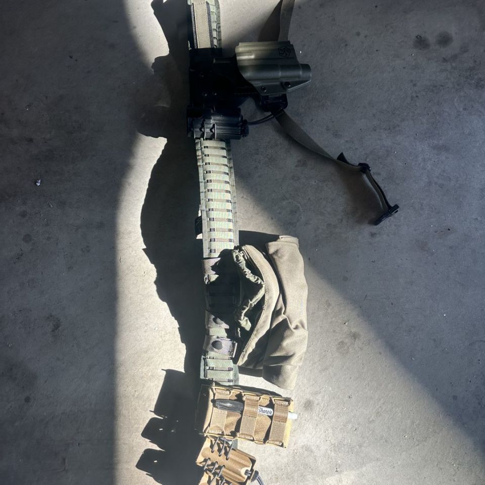 Image 1 - Wilder Tactical Belt w/ Stuff 