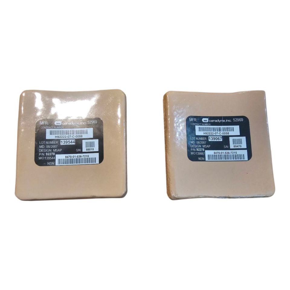 Image 1 - ACTIVE Ceradyne MSAP Plates