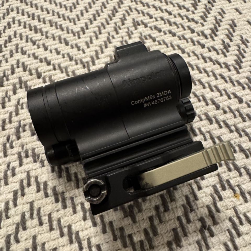 Image 2 - Aimpoint CompM5s 2MOA red dot