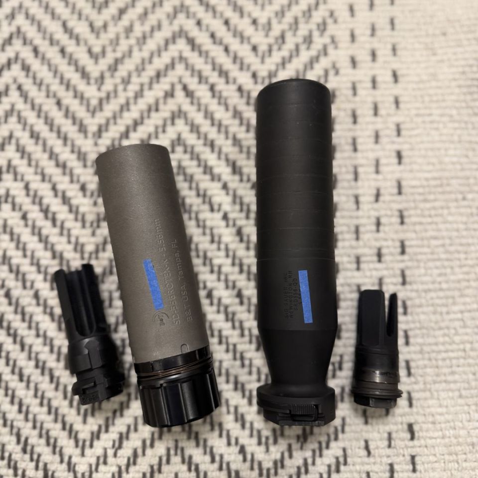 Image 1 - Two 556 cans for a 30cal can 