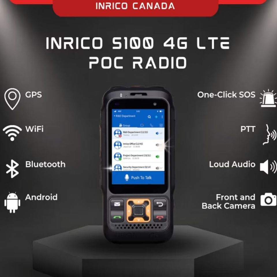 Image 4 - Inrico S100 4G Phone PPT Radio