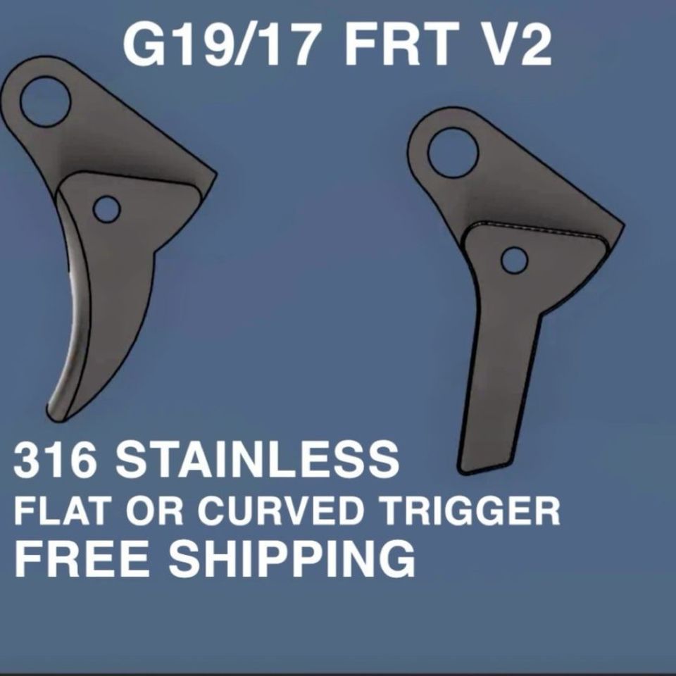 Image 2 - Glock 17/19 FRT v2 curved/flat